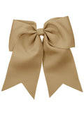 NYFASHION101 Women's Girls' Smooth Grosgrain Ribbon Bow Alligator Clip
