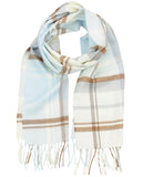 D&Y Unisex Classic Softer Than Cashmere Plaid Fringe End Scarf