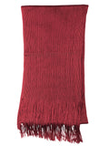 NYFASHION101 Fashionable Sparkly Glitter Thread Lightweight Tassel Scarf