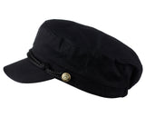 Unisex Rope Braid Trim Fiddler Sailor Greek Fisherman Hat