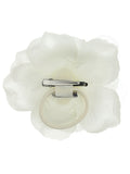 Women's Multifunction Rose Flower Sheer Petal Brooch Pin Hair Tie Clip By The Dozen