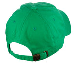 D&Y St. Patrick's Day Embroidered Quote Lucky Clover Low Profile Baseball Cap, Kiss Me I'm Irish