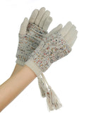 NYfashion101 Exclusive Colorful Confetti Removable Hand Warmer Winter Gloves
