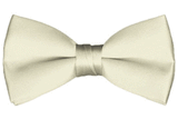 NYFASHION101 Men's Solid Color Adjustable Pre-Tied Bow Tie