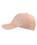 NYFASHION101 Soft PU Leather Perforated Precurved Baseball Cap