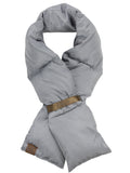 C.C Unisex Soft Slim Warm Insulating Quilted Puffer Scarf Neckwarmer
