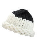NYfashion101 Two Tone Handmade Big Chunky Loop Helsinski Hat Beanie
