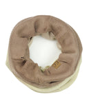 Exclusive Two Tone Winter Pullover Loop Cowl Tube Scarf