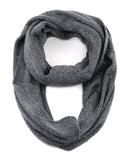 NYfashion101 Soft Warm Acrylic Infinity Scarf w/ Glittered Accent