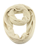NYfashion101 Soft Warm Acrylic Infinity Scarf w/ Glittered Accent