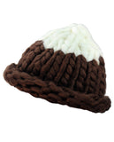 NYfashion101 Two Tone Handmade Big Chunky Loop Helsinski Hat Beanie