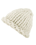 Solid Color Handmade Big Chunky Loop Helsinski Hat Beanie