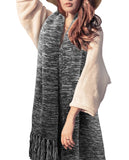 Exclusive Cozy Oversized Wrap Blanket Scarf w/ Tassel Ends