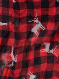 D&Y Christmas Theme Sheer Loop Infinity Scarf