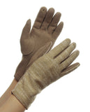 NYfashion101 Exclusive Women's Metallic Thread Winter Driving Gloves