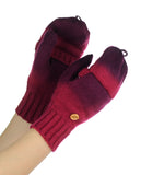 NYfashion101 Exclusive Unisex Two Tone Convertible Flip Glove Mittens