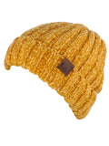 C.C Unisex Chenille Soft Warm Stretchy Thick Cuffed Knit Beanie Cap Hat
