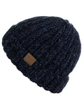 C.C Unisex Chenille Soft Warm Stretchy Thick Cuffed Knit Beanie Cap Hat