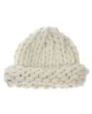 Solid Color Handmade Big Chunky Loop Helsinski Hat Beanie