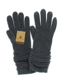 NYfashion101 Exclusive Women's Chic Crinkle Wrist Winter Warm Gloves