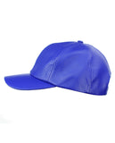 NYFASHION101 Soft PU Leather Perforated Precurved Baseball Cap