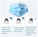 Disposable Hypoallergenic Ear Loop Face Protection Mouth Nose Cover Mask