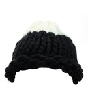 NYfashion101 Two Tone Handmade Big Chunky Loop Helsinski Hat Beanie