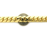 Gold-Tone 11mm Miami Cuban Chain Necklace w/ Lobster Clasp