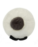 NYfashion101 Soft Pom Pom Two Tone Handmade Bow Knit Beanie Hat