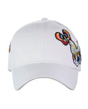 C.C Colorful Embroidered Butterfly Adjustable Precurved Baseball Cap Hat