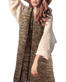 Exclusive Cozy Oversized Wrap Blanket Scarf w/ Tassel Ends