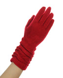NYfashion101 Exclusive Women's Chic Crinkle Wrist Winter Warm Gloves