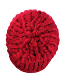 Solid Color Handmade Big Chunky Loop Helsinski Hat Beanie