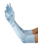 NYFASHION101 Women's Classic Long Opera Length Satin Gloves 16BL