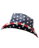 NYFASHION101 USA American Flag Patriotic Cowboy Cowgirl Hat