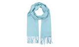 Unisex Classic Softer Than Cashmere Plain Fringe End Scarf