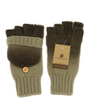 NYfashion101 Exclusive Unisex Two Tone Convertible Flip Glove Mittens