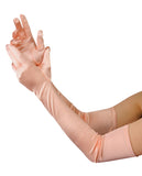 NYFASHION101 Women's Classic Long Opera Length Satin Gloves 16BL