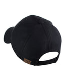 C.C Unisex Blank All Season Adjustable Precurved Baseball Cap Dad Hat