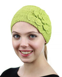 NYFASHION101 Hand Knitted Button Closure Winter Headband Headwrap