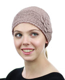 NYFASHION101 Hand Knitted Button Closure Winter Headband Headwrap
