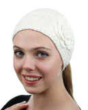 NYFASHION101 Hand Knitted Button Closure Winter Headband Headwrap