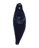 NYFASHION101 Stone Accent Hand Knitted Flower Winter Headband Headwrap
