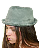 NYFASHION101 Classic Lightweight Cotton Unisex Trilby Fedora Hat