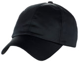 Women's Adjustable Satin Feel Low Profile Baseball Dad Cap Hat