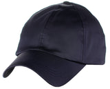 Women's Adjustable Satin Feel Low Profile Baseball Dad Cap Hat