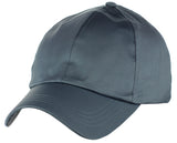 Women's Adjustable Satin Feel Low Profile Baseball Dad Cap Hat