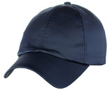 Women's Adjustable Satin Feel Low Profile Baseball Dad Cap Hat