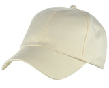 Women's Adjustable Satin Feel Low Profile Baseball Dad Cap Hat