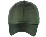 Women's Adjustable Satin Feel Low Profile Baseball Dad Cap Hat